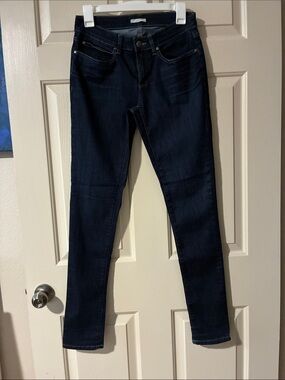 Eileen Fisher Dark Indigo Skinny Jeans